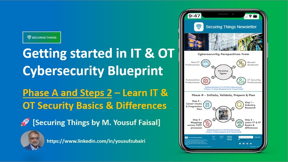 Phase A & Step 2 - Getting started in IT & OT Cybersecurity