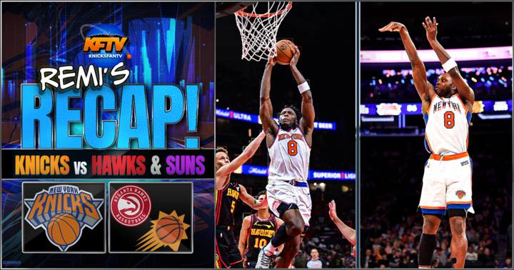 New York Knicks win back-to-back games against Atlanta Hawks and Phoenix Suns: Return of the Cap