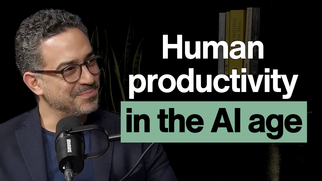 Raising $100M to Build AI From Abu Dhabi, The Future of Work & Why AI Needs Human Supervisors