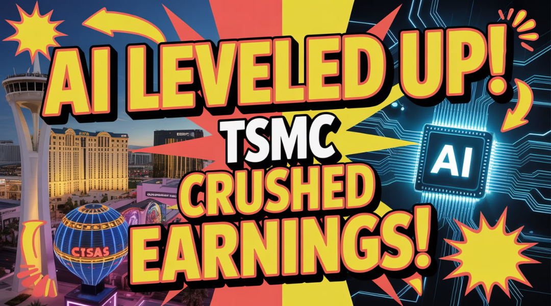 AI Just Leveled Up at CES, TSMC Crushed Earnings, and Toughness Got a Reality Check