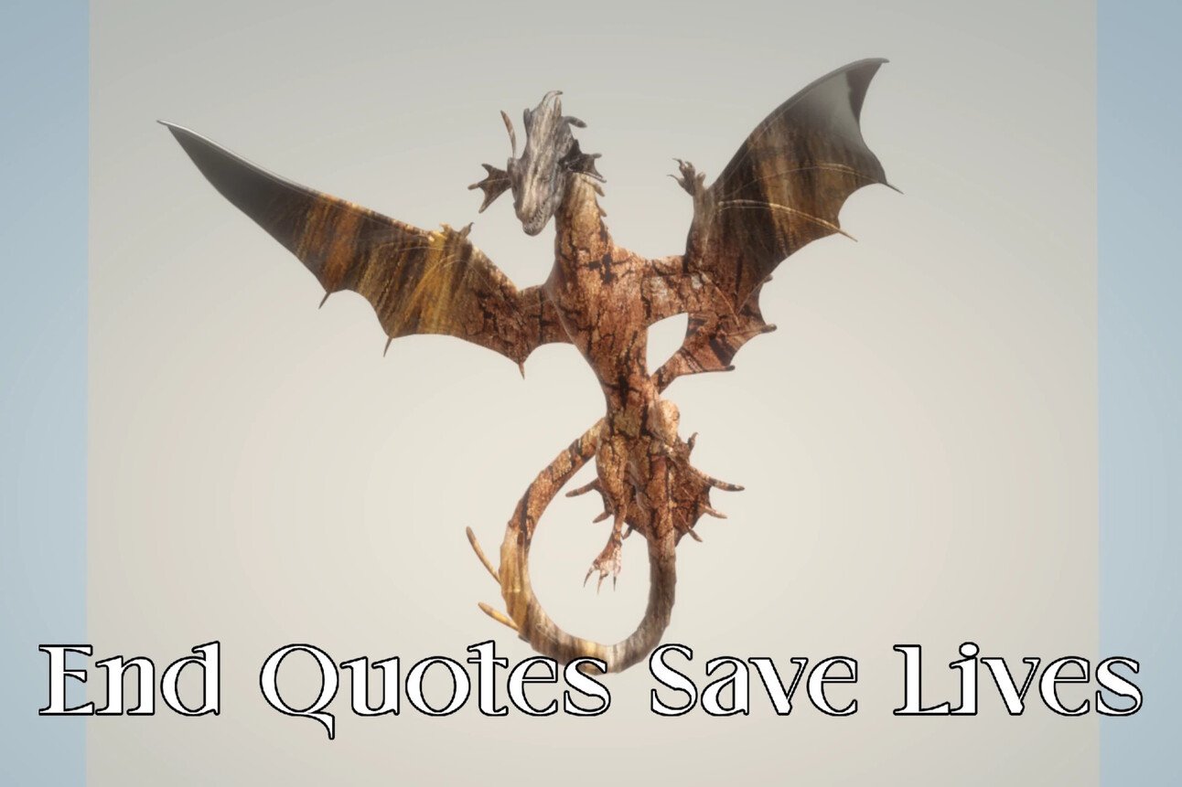 "End Quotes Save Lives