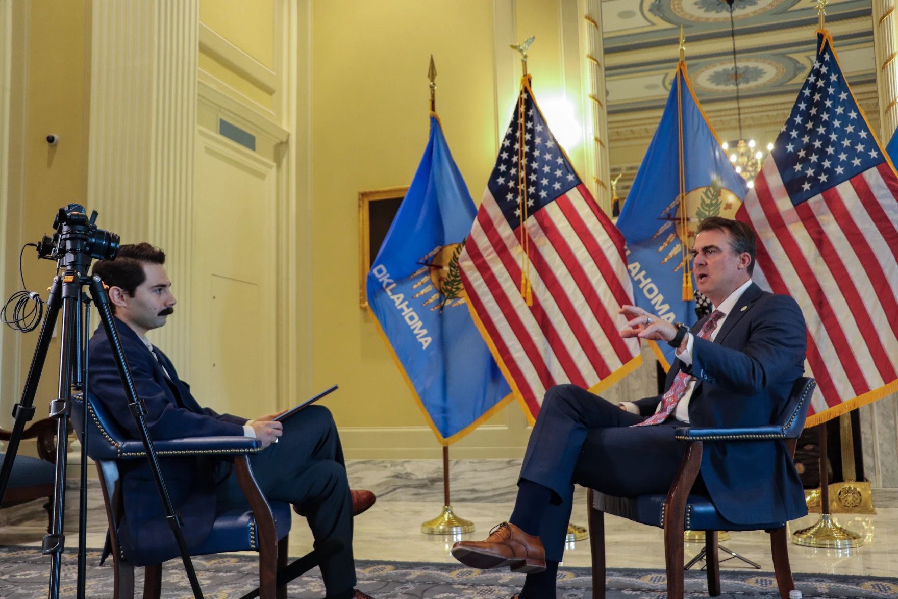 Stitt pushes for states to take bigger role in immigration