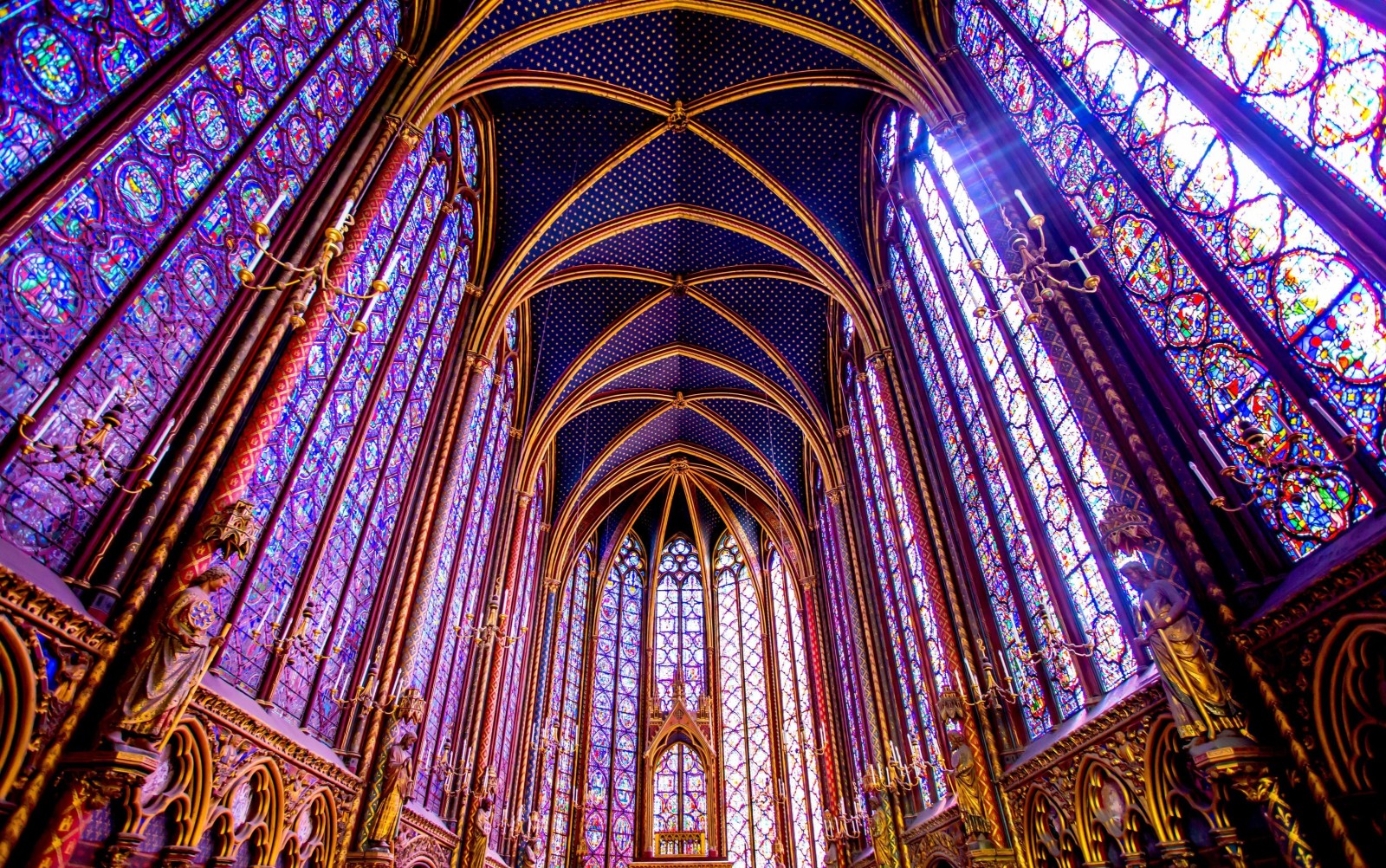 Gothic architecture made infinity imaginable.