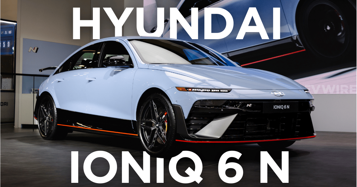 Hyundai IONIQ 6 N showcased at 2026 CIAS