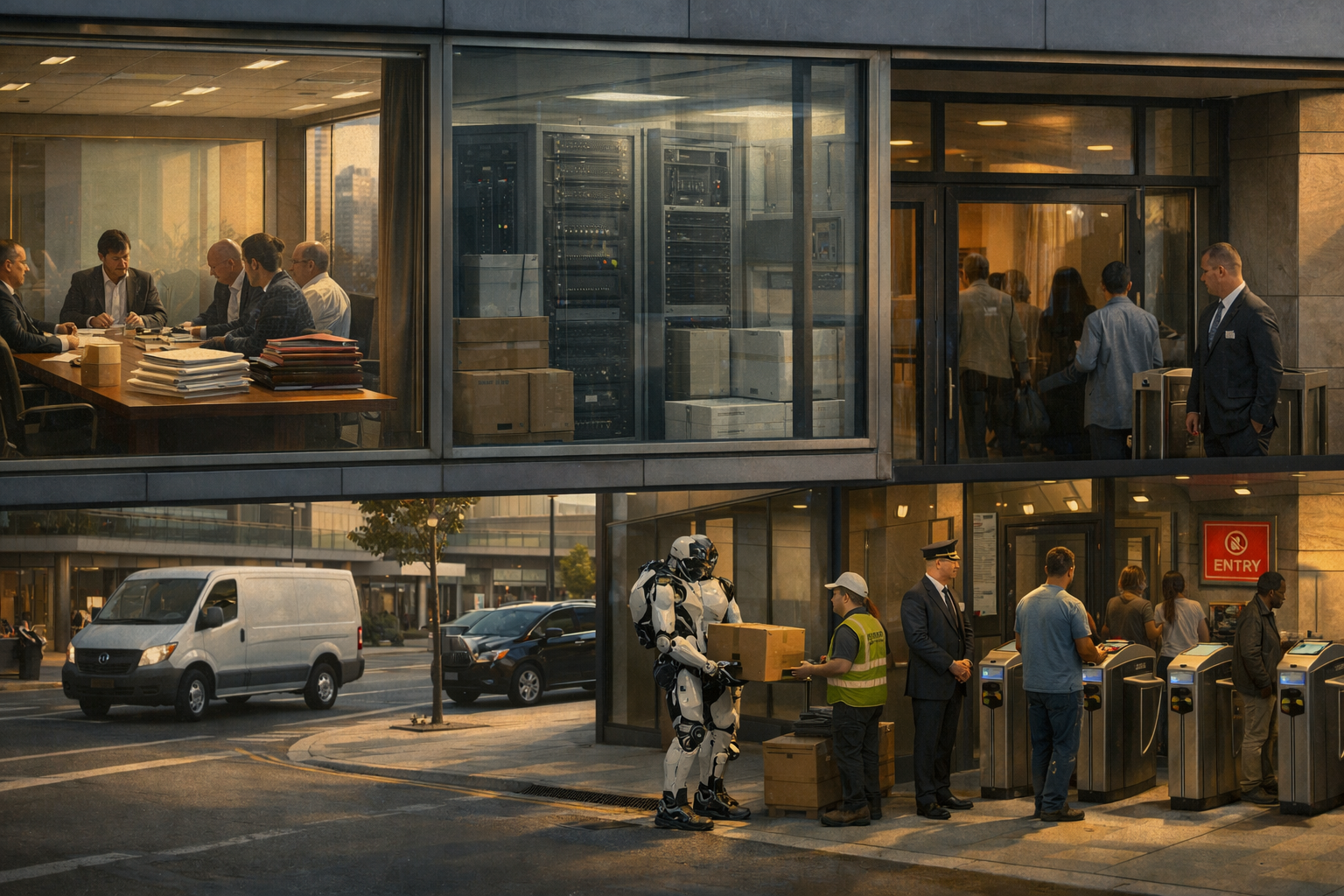 Warner vs Paramount | JPM Cuts Advisers | Atlas Goes Commercial | Ticketmaster Tests Law