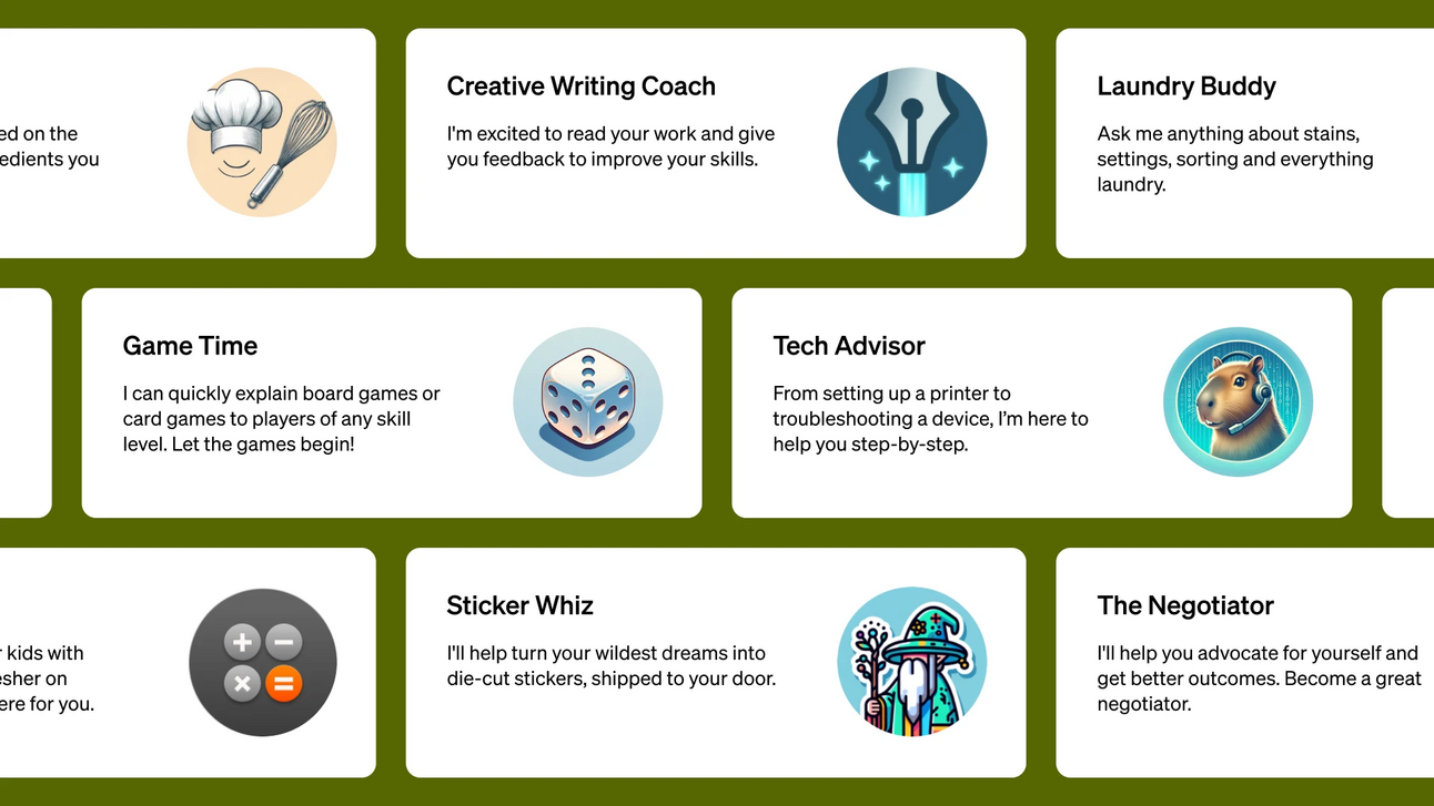 ¡Ya puedes usar los GPTs de ChatGPT Gratis!