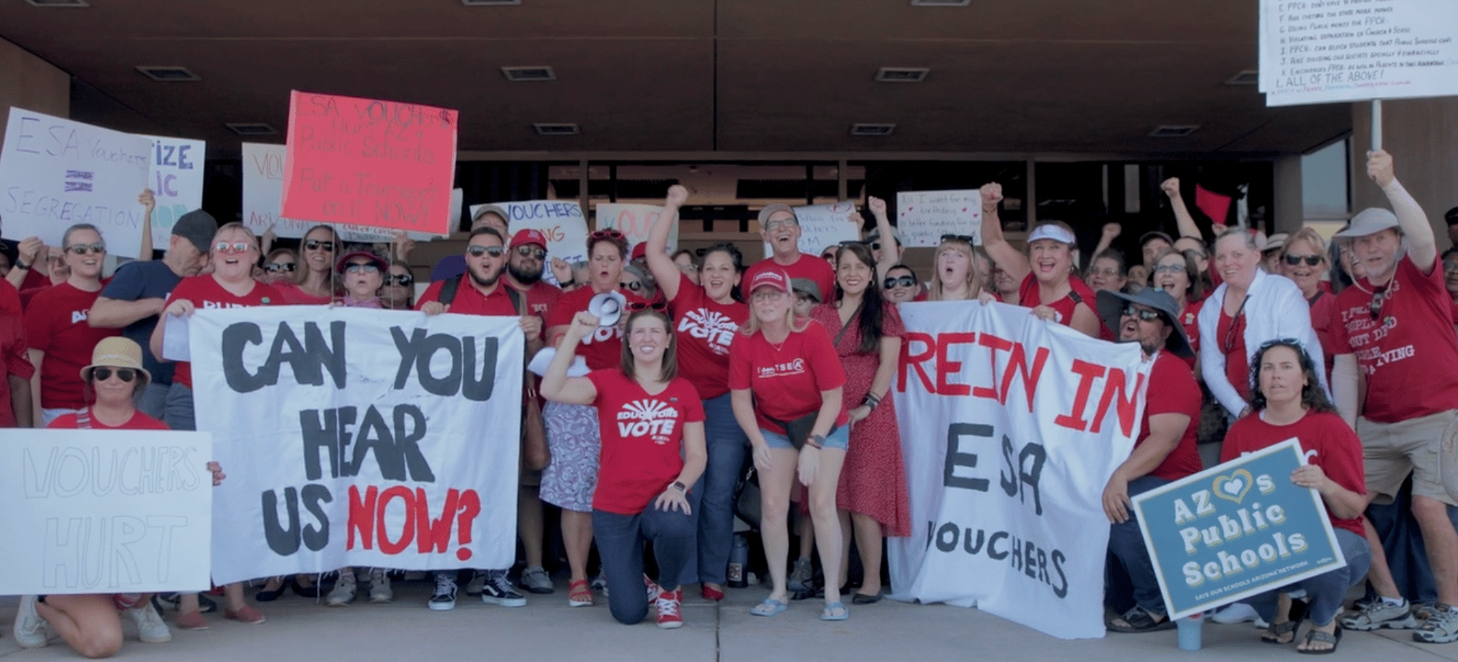 Teachers’ unions in the crosshairs