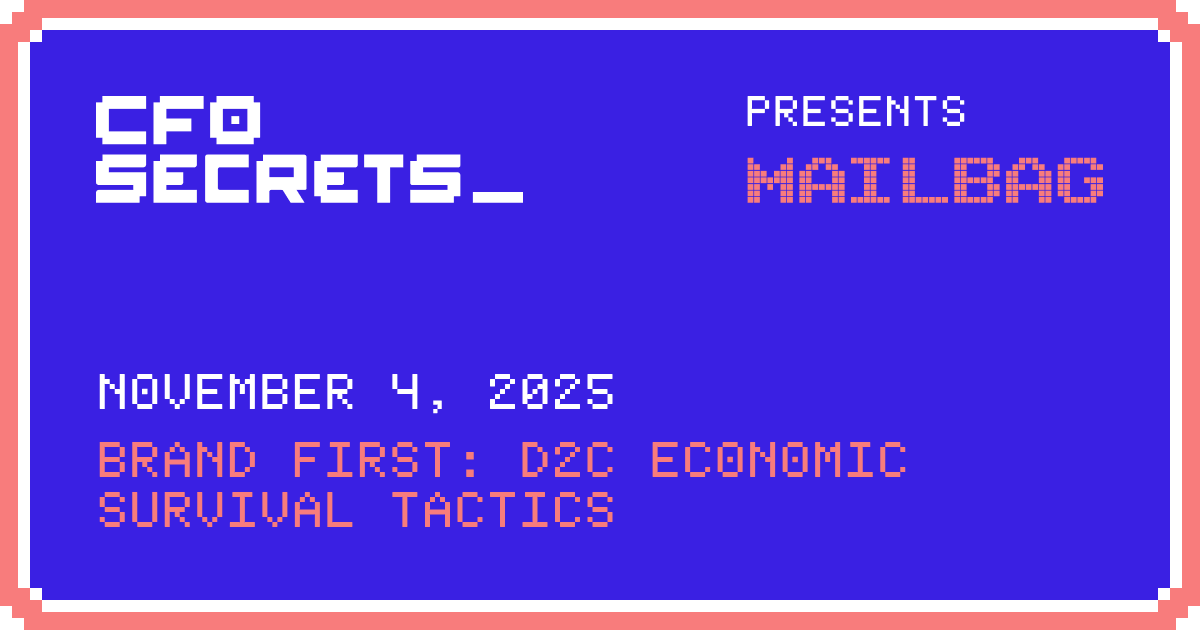 📬 Brand First: D2C survival tactics