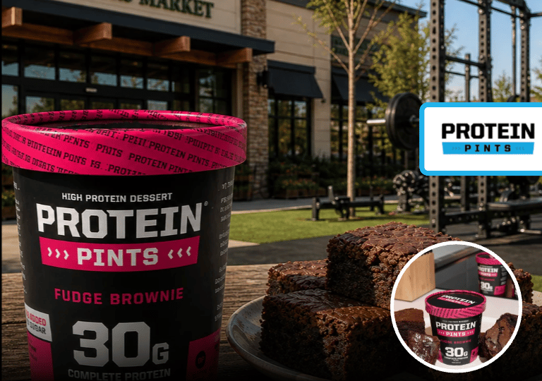Protein Pints Released A Fudge Brownie Flavor Only Available At Sprouts