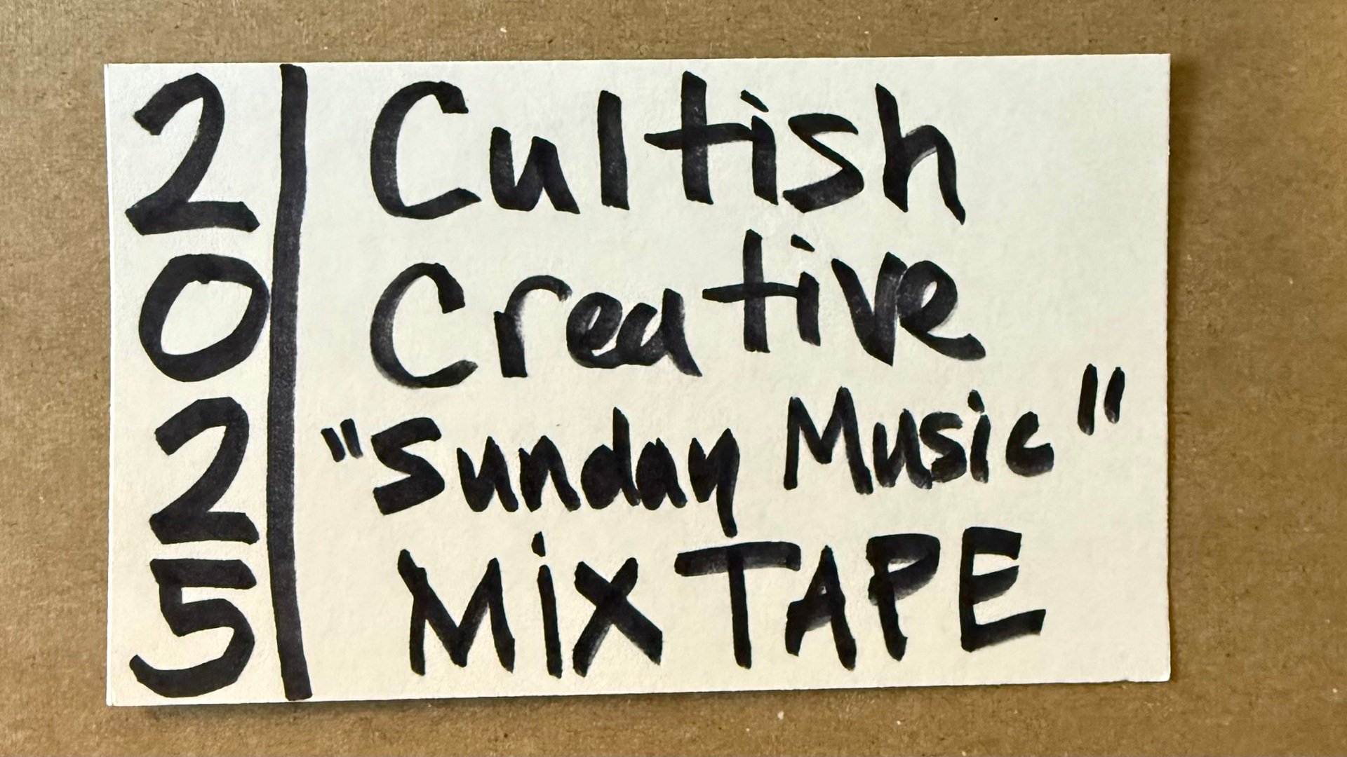 Sunday Music: Playlisting Every Sunday Music in 2025