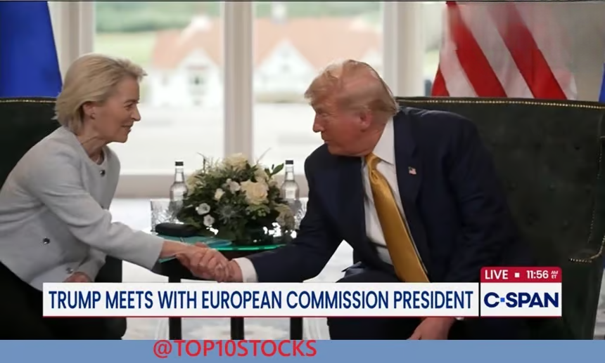 Europe to Pay 15% U.S 0% Tariff; $16.5 Billion Tesla Samsung Chip Deal a gut punch for Intel 