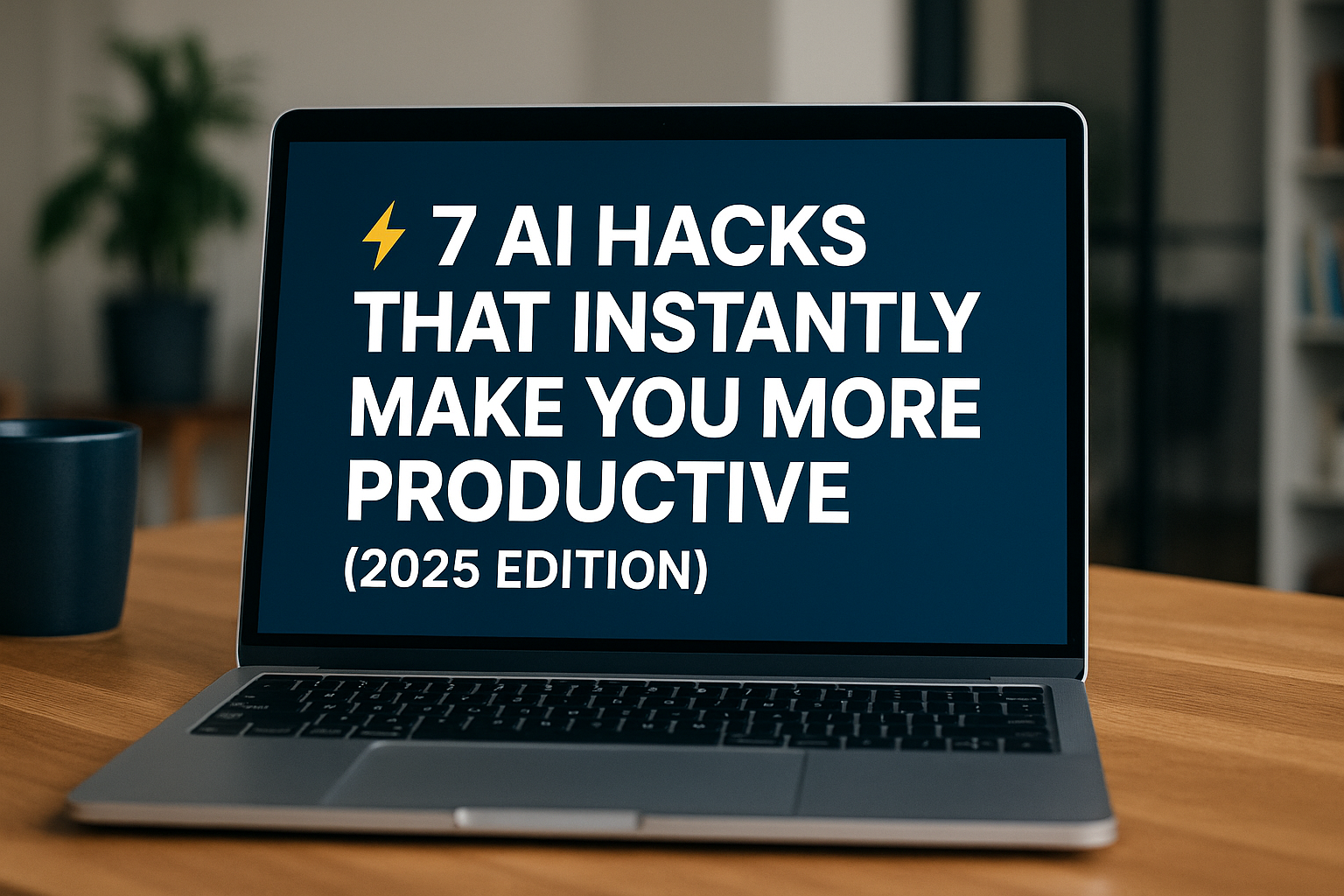 ⚡ 7 AI Hacks That Instantly Make You More Productive