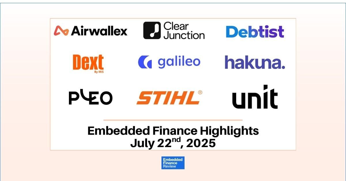 Dext adds payments, Pleo goes embedded, Unit launches lending
