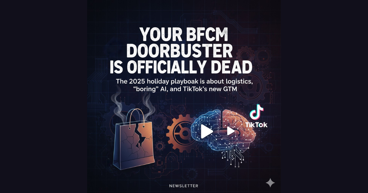 Your BFCM Doorbuster is Officially Dead