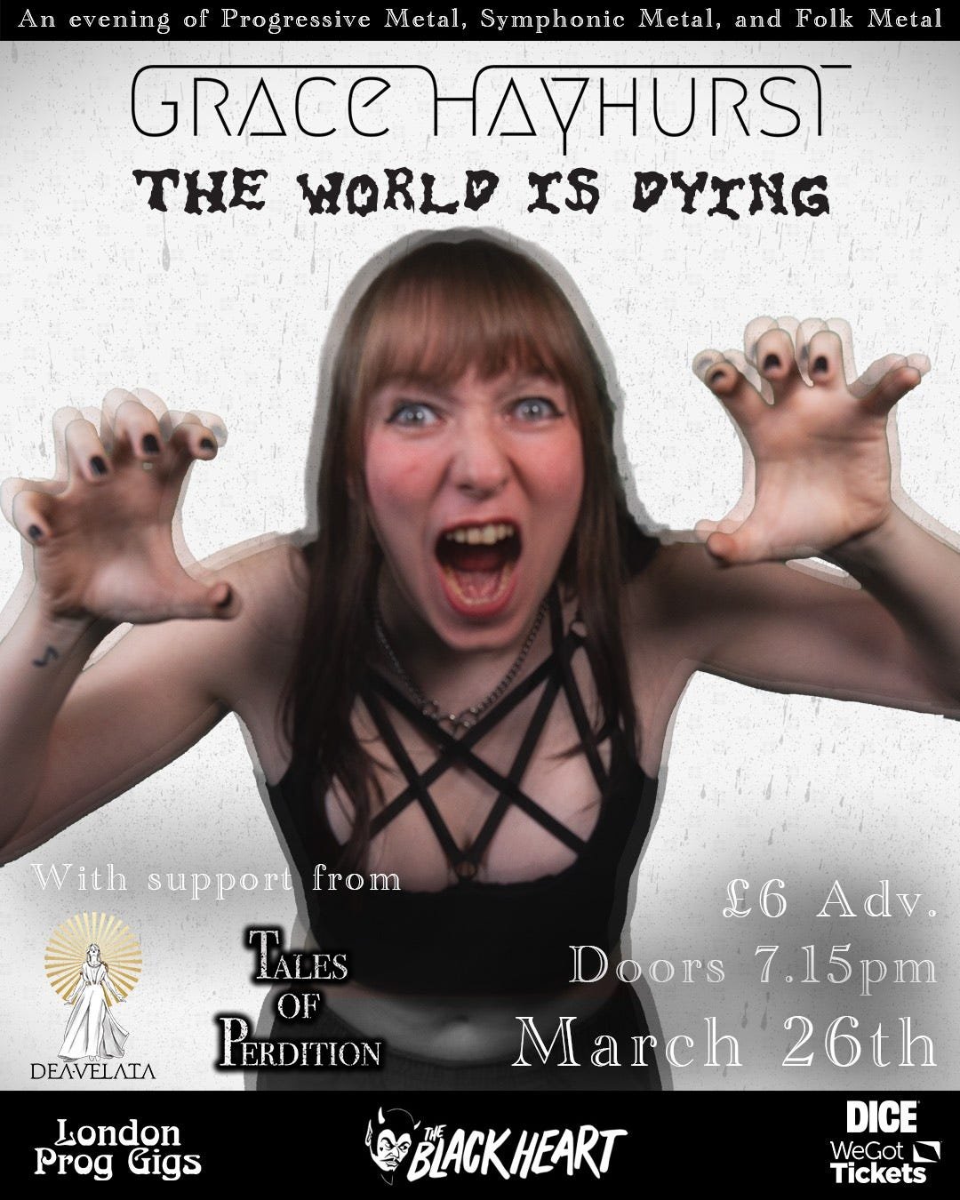 GRACE HAYHURST announces headline show!