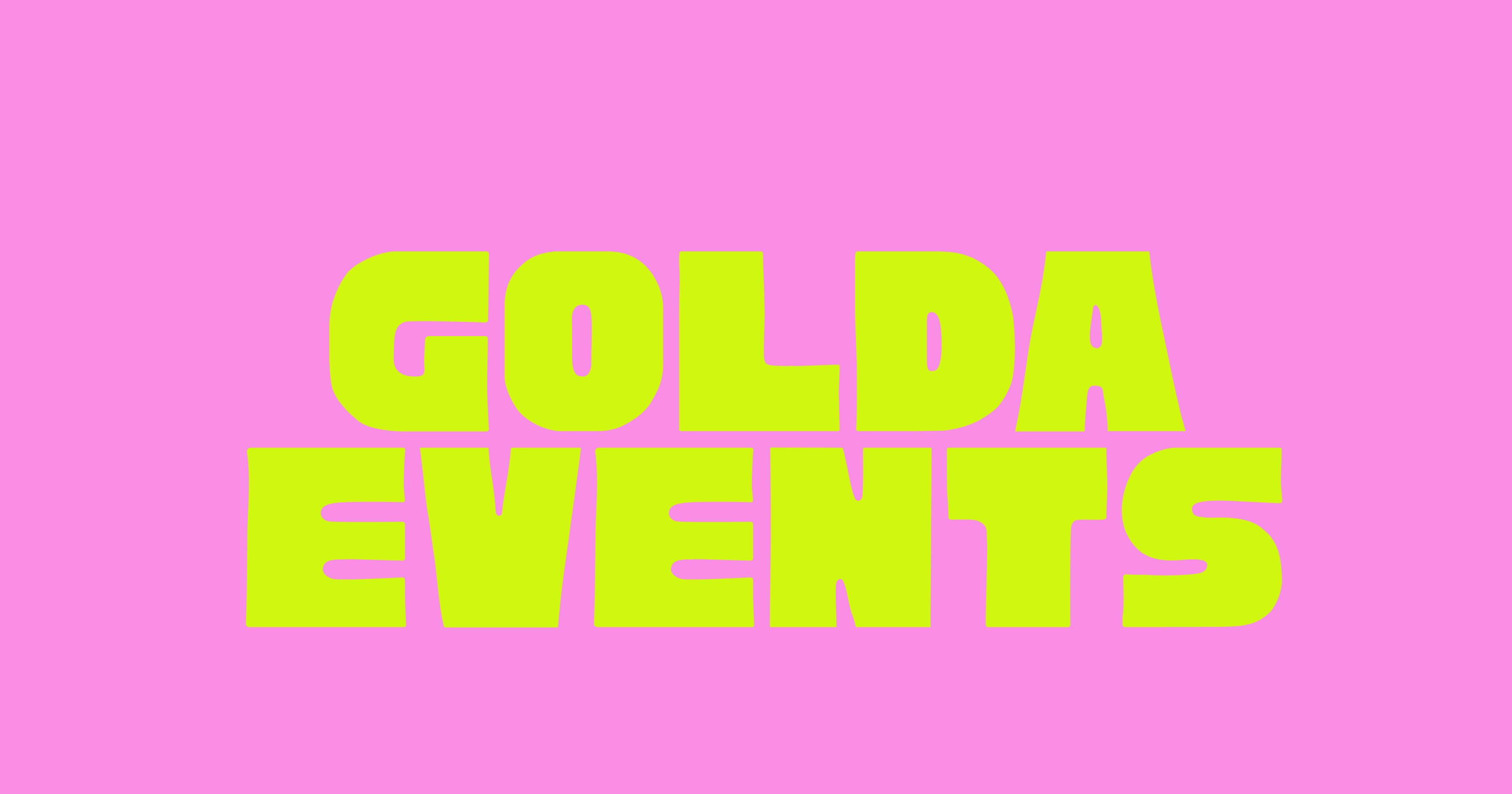 GOLDA Events
