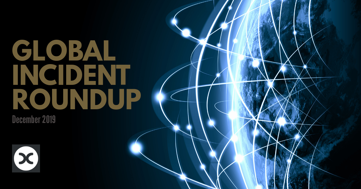 Global Risk Roundup – December 2019