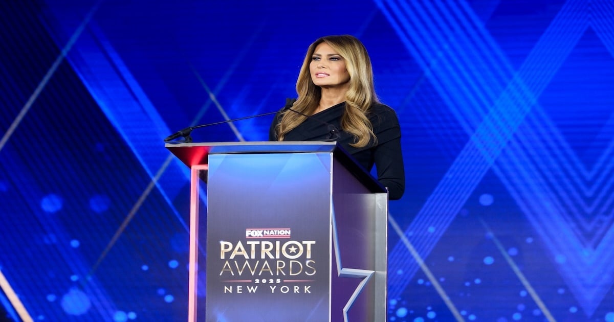 First Lady Melania Trump Crowned “Patriot of the Year”