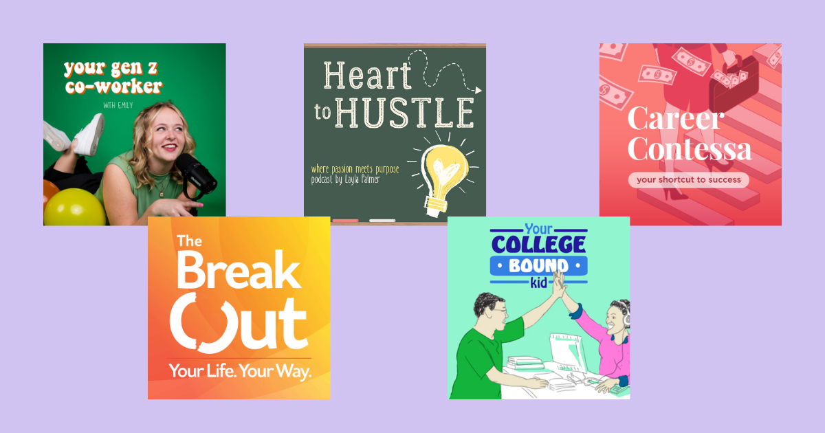 5 Podcast Recommendations for Gen Z Career Growth 🚀