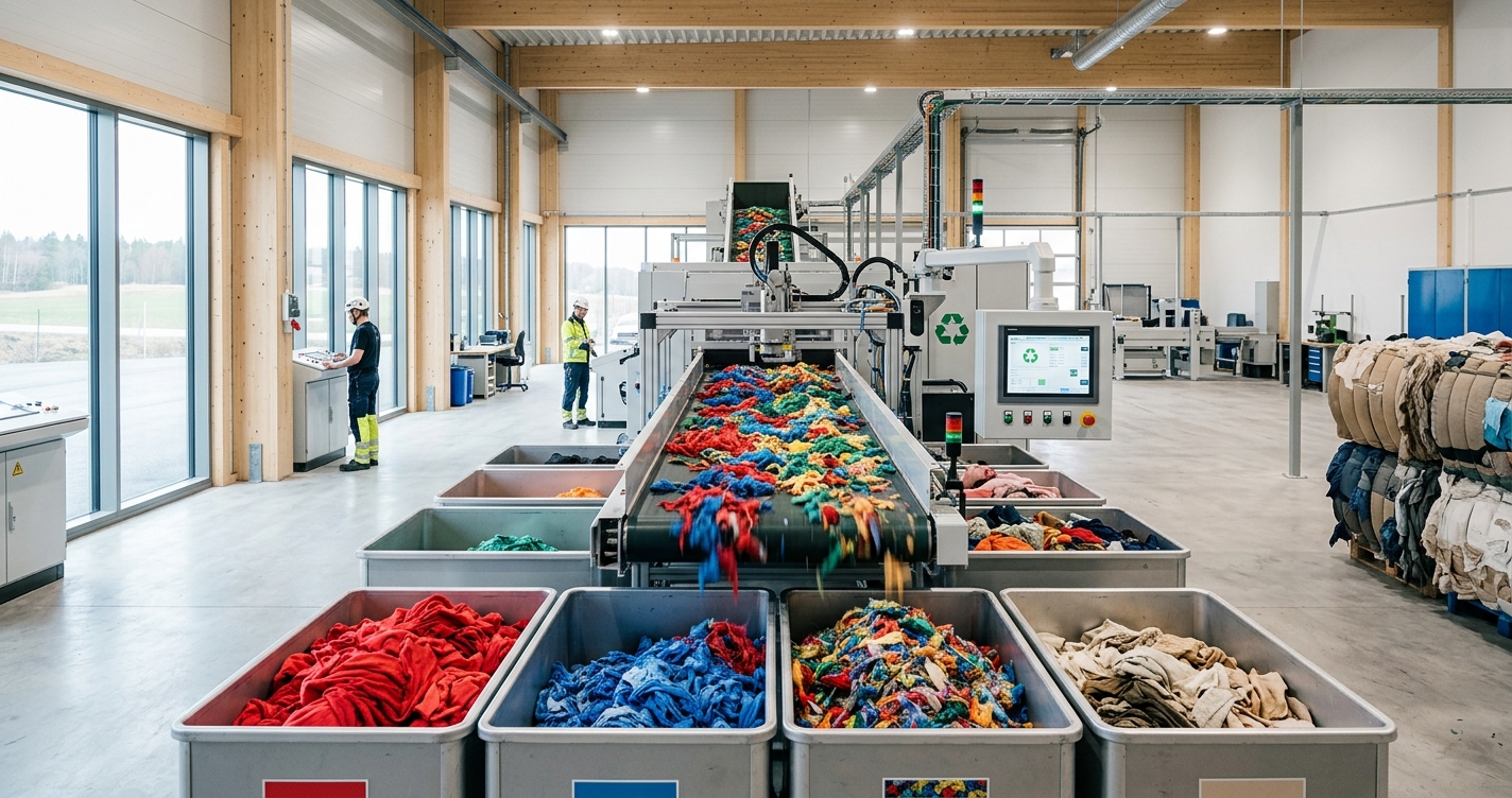 Renasens Lands EUR 10M to Crack Textile Recycling's Hardest Problem