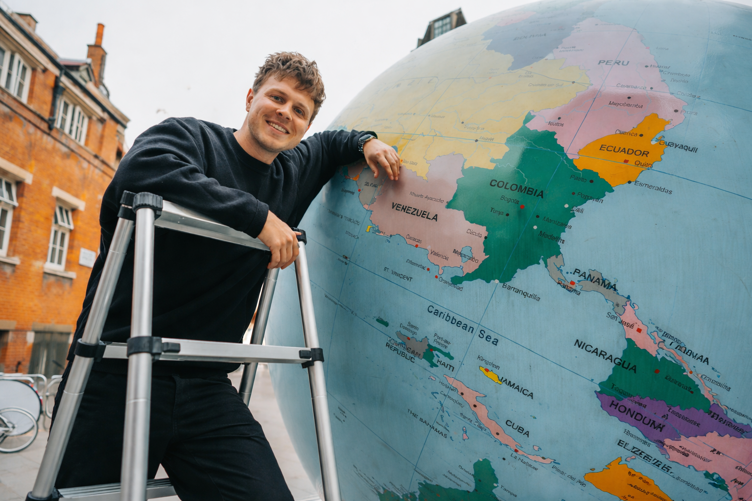 This Creator is Touring 130 Countries in 2 Years 