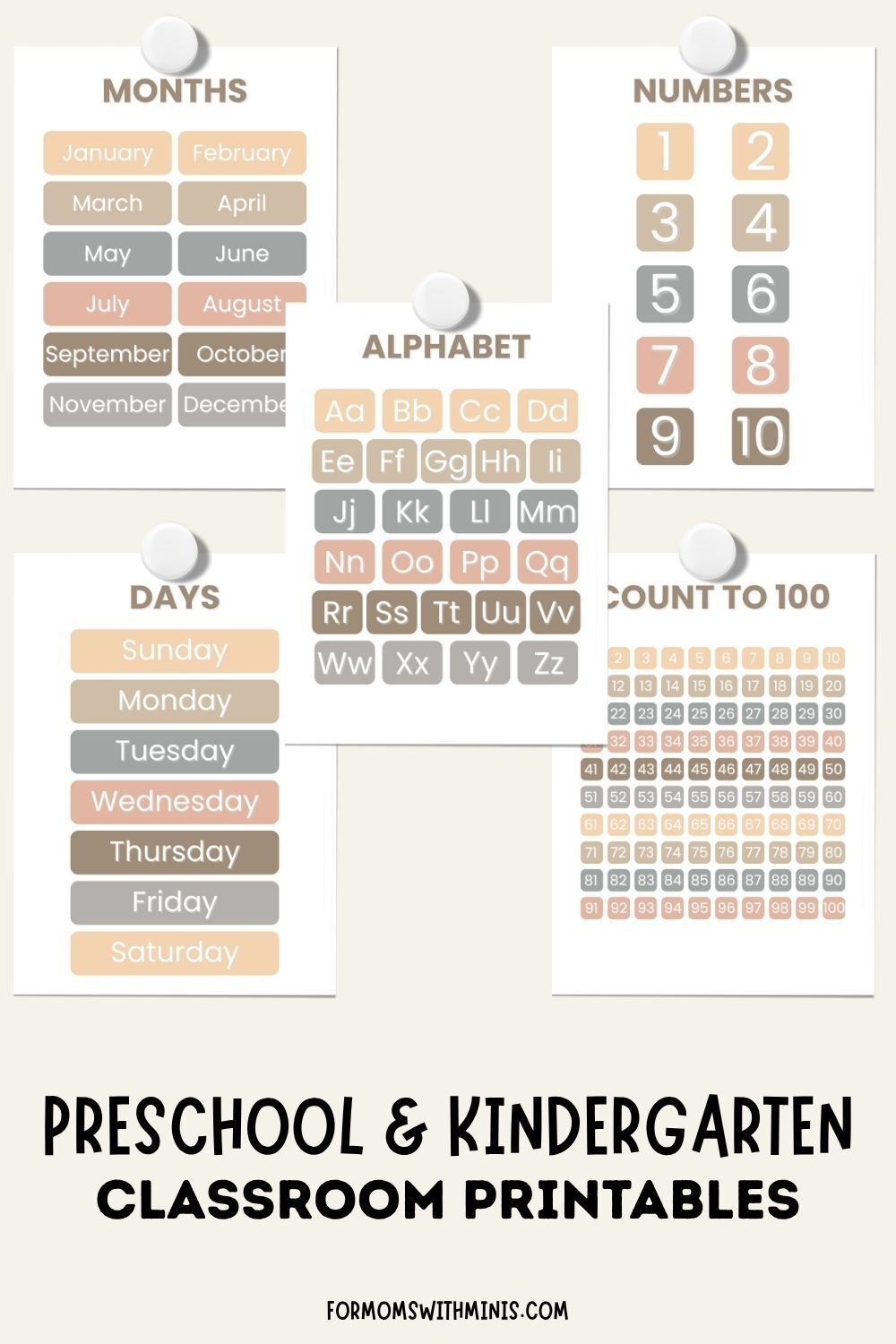 Boho Classroom Posters