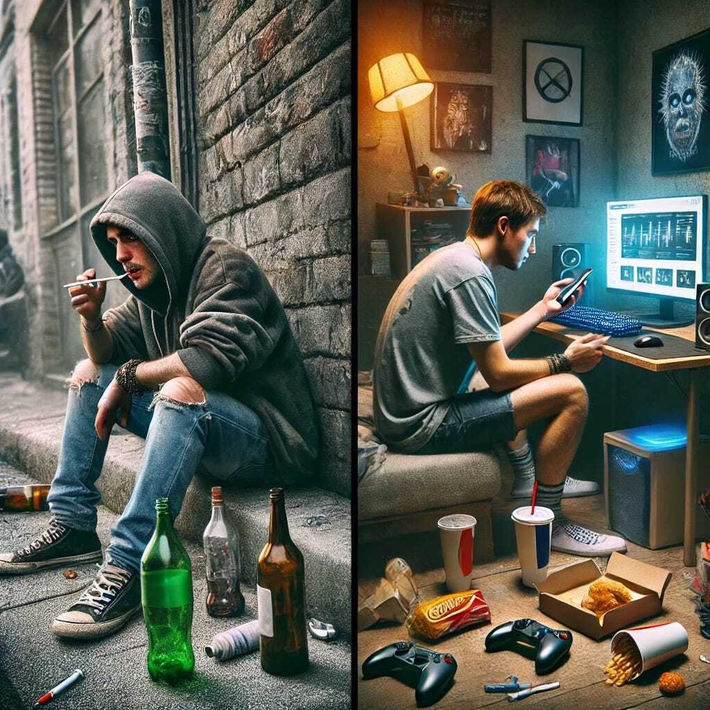 Digital Skid Row: Why Today's Young Men Are Addicts Without Needles