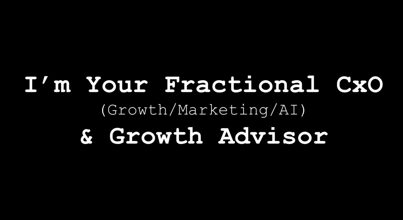 Need Growth, GTM, Marketing That Works? I'll Get You Results