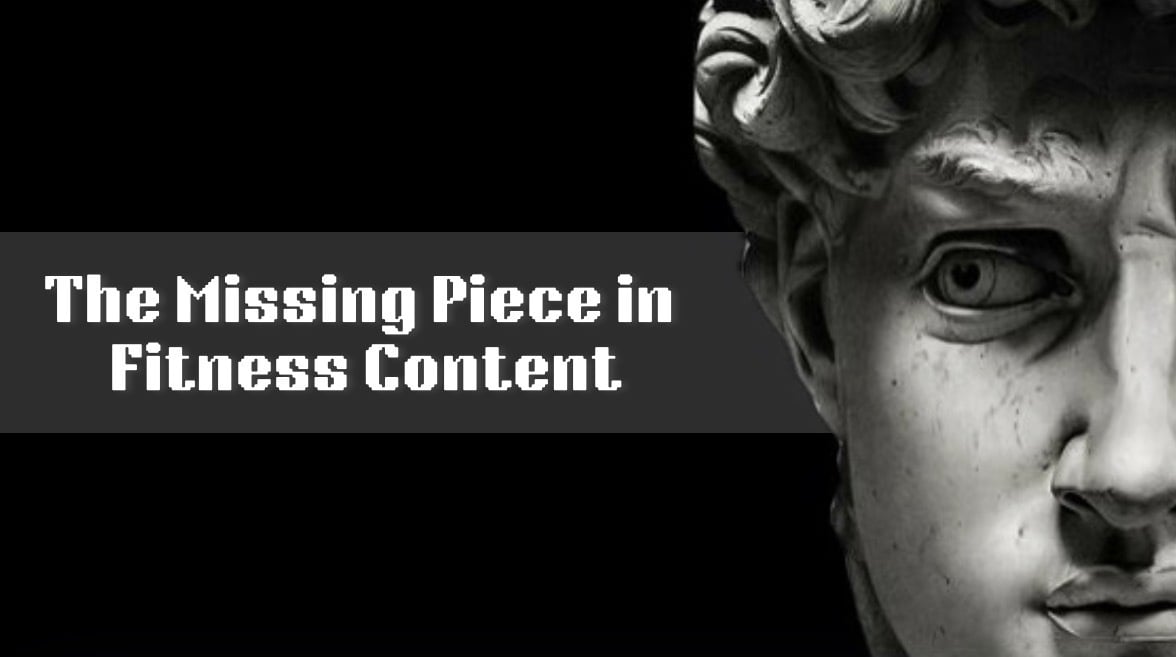 The missing piece in fitness content 