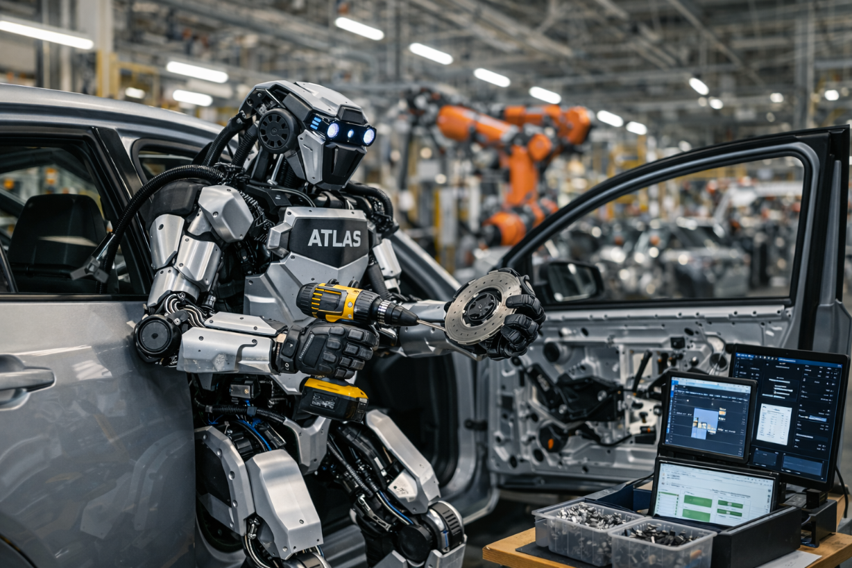 Boston Dynamics and Google DeepMind Partner to Power Atlas Humanoid Robots with Gemini AI