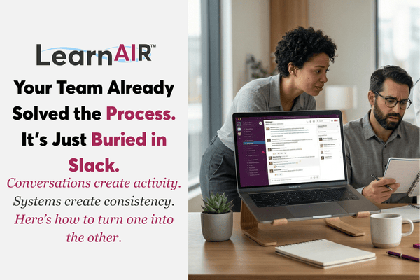 From Slack Threads to SOPs: How to Make Team Knowledge Repeatable