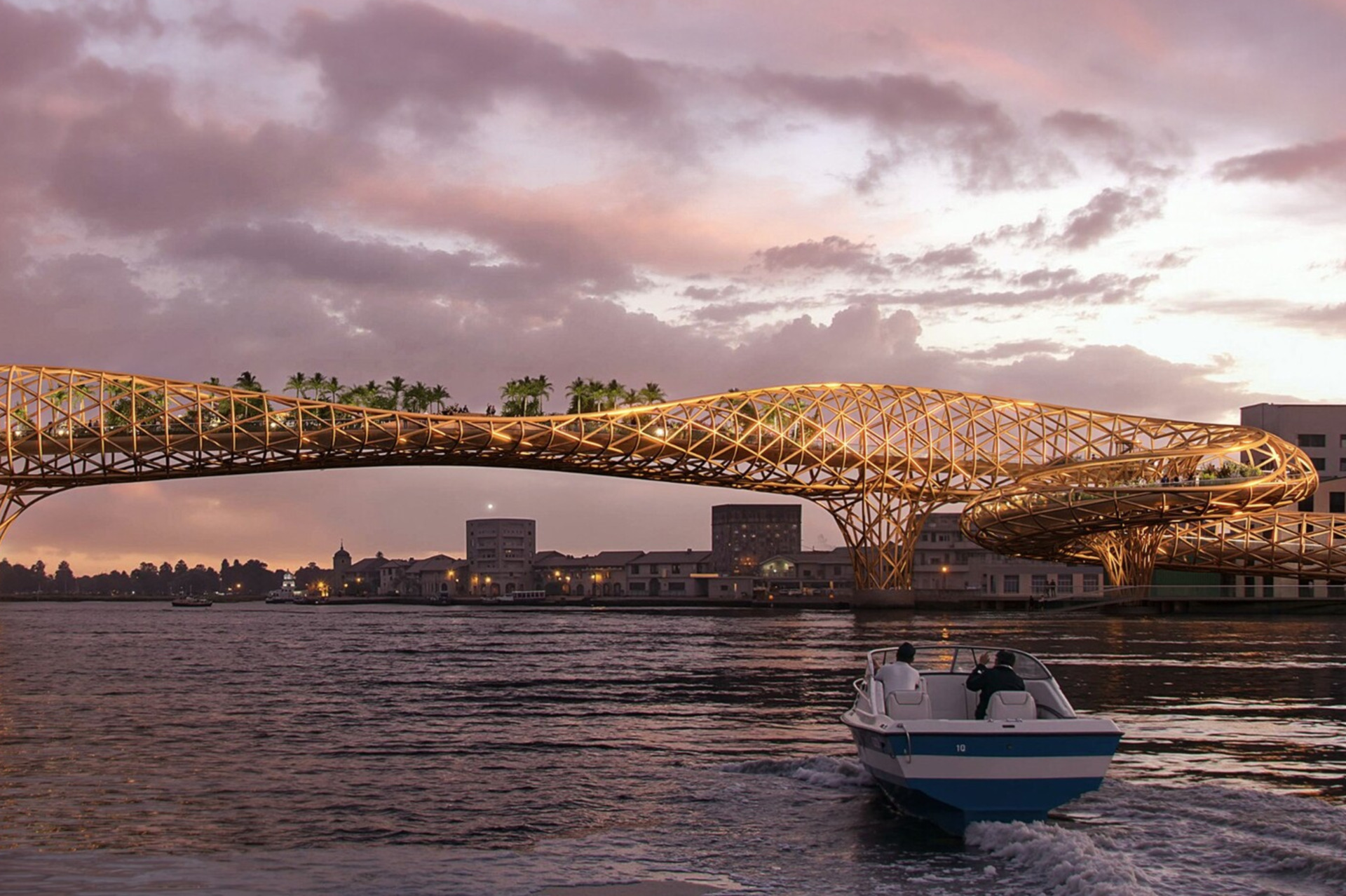 Next admin's inbox: New pedestrian bridge, view deck, city museum