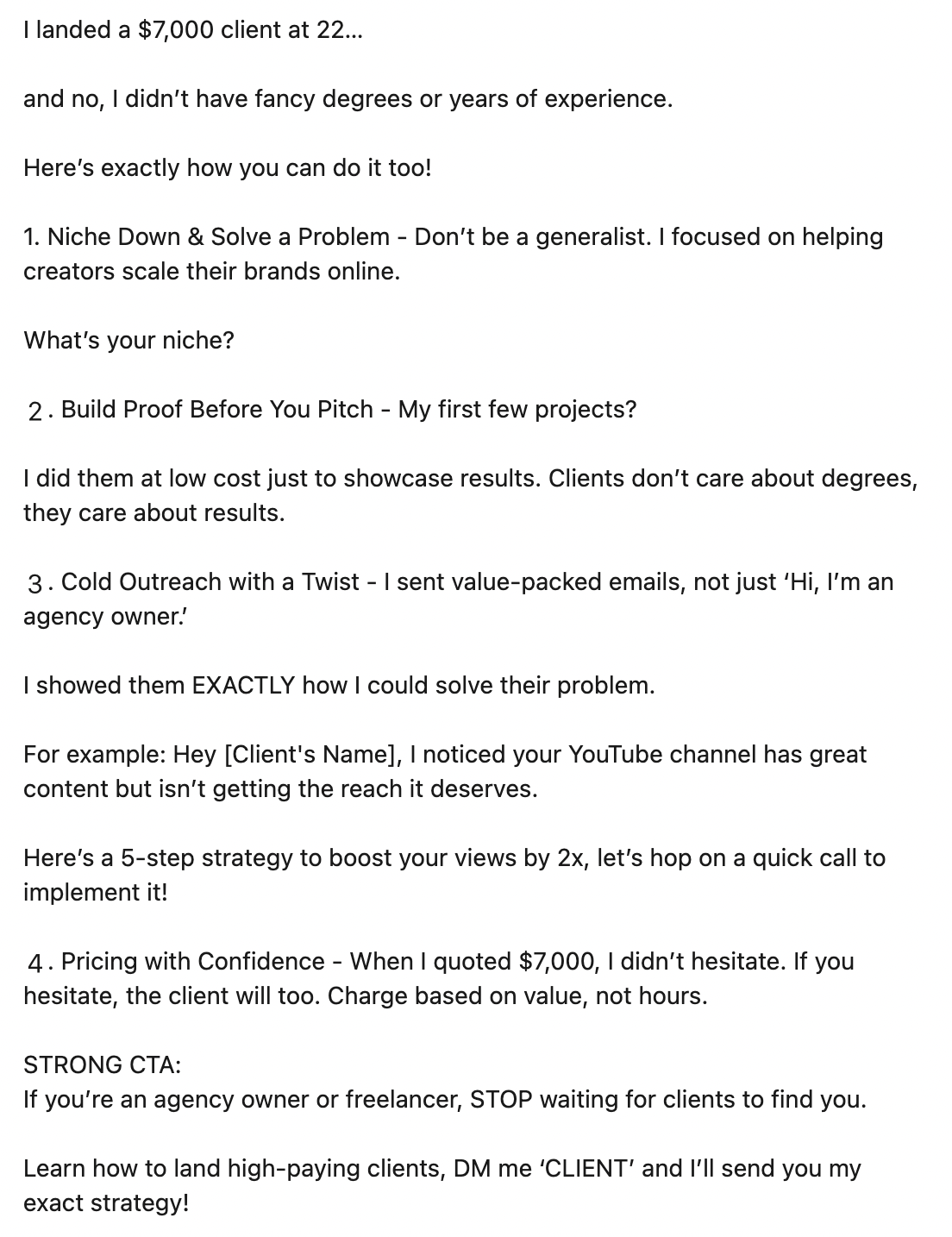 How to write better LinkedIn posts