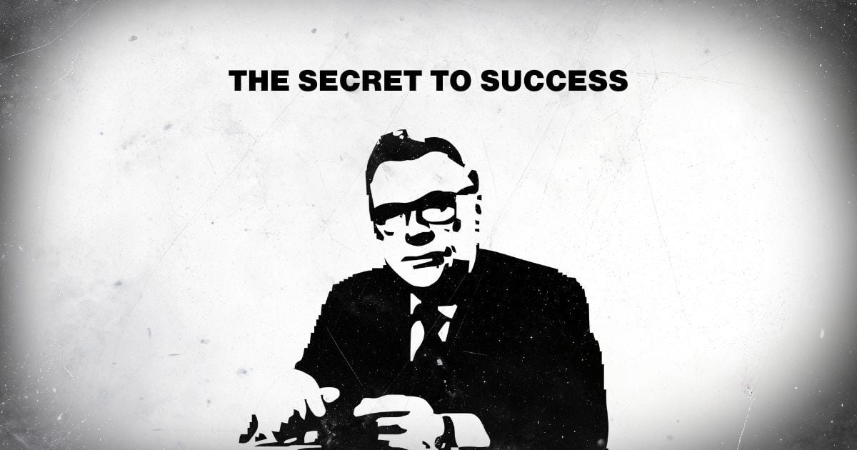 The Secret to Success Is Not What You Think