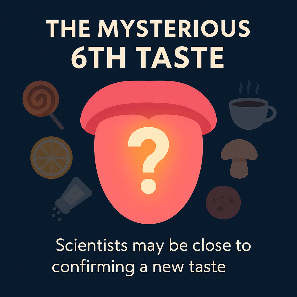 The Race for the Sixth Basic Taste 🧪👅 