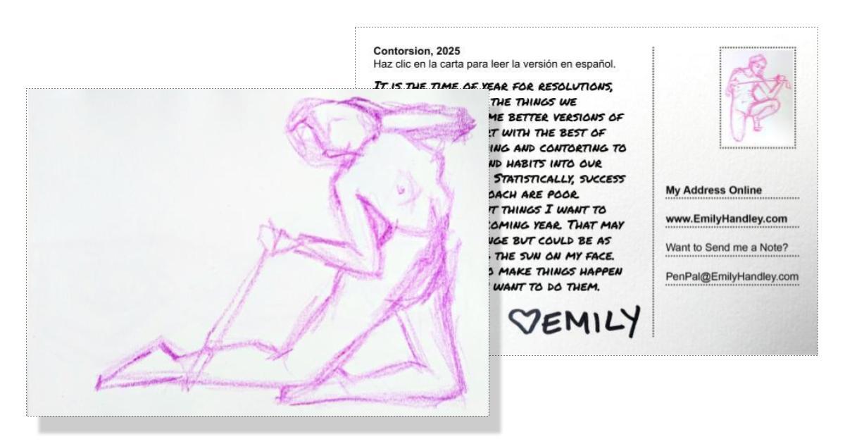 A Postcard about Resolutions