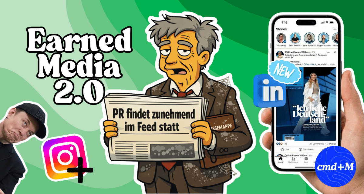 📰 Earned Media 2.0, 🎬 Neues IG Ad-Format, 📸 Instagram Plus