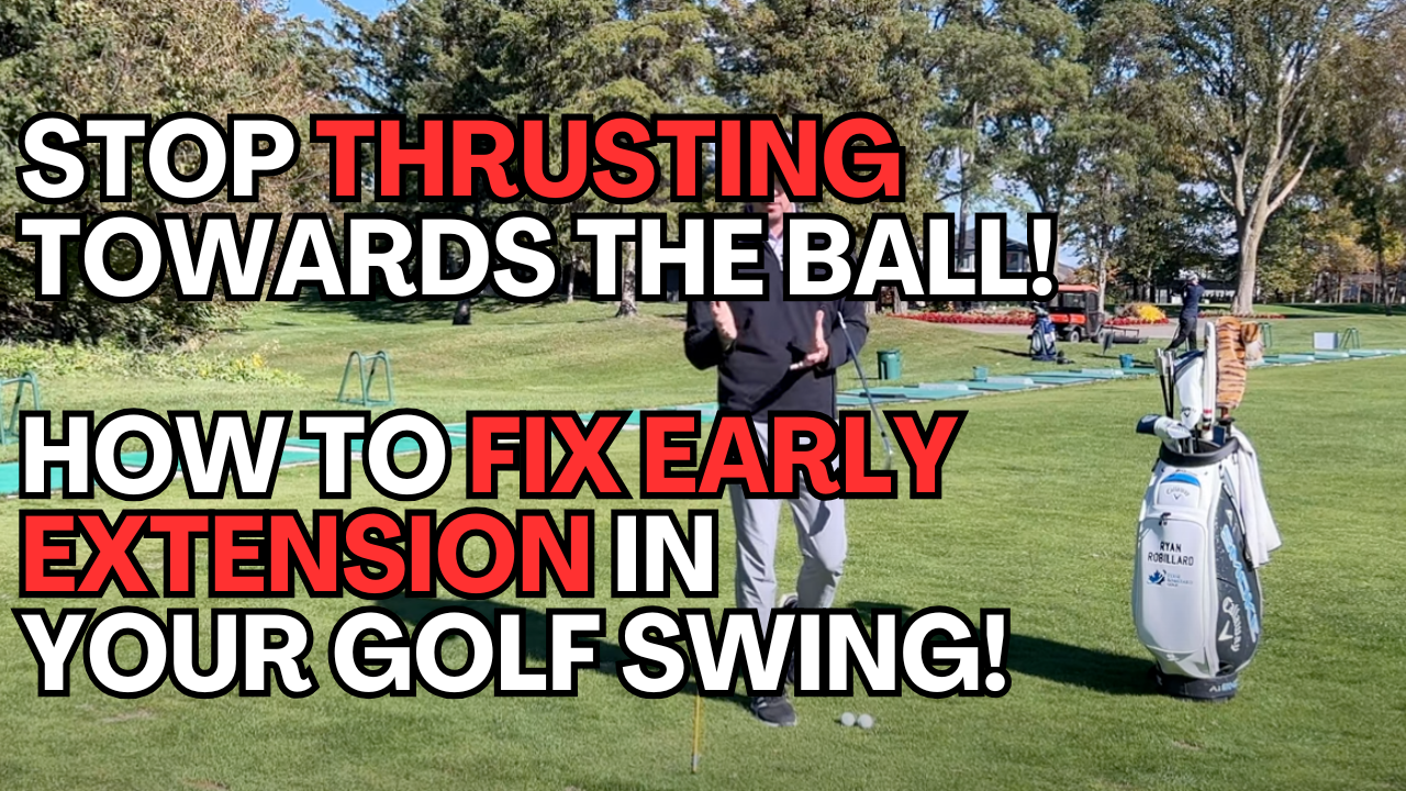 Stop Thrusting Towards the Ball! How to Fix Early Extension in Your Swing