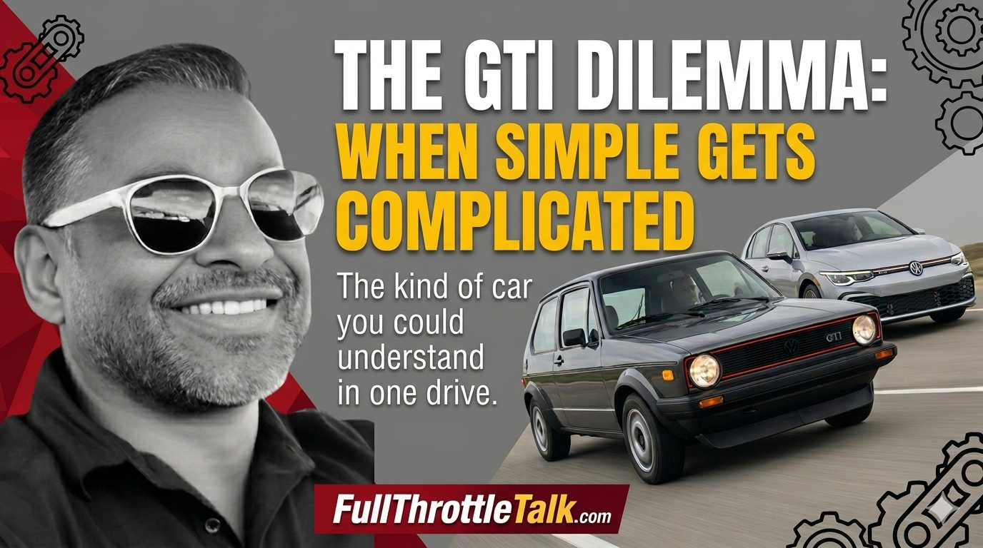 🧩 The GTI Dilemma: When Simple Gets Complicated