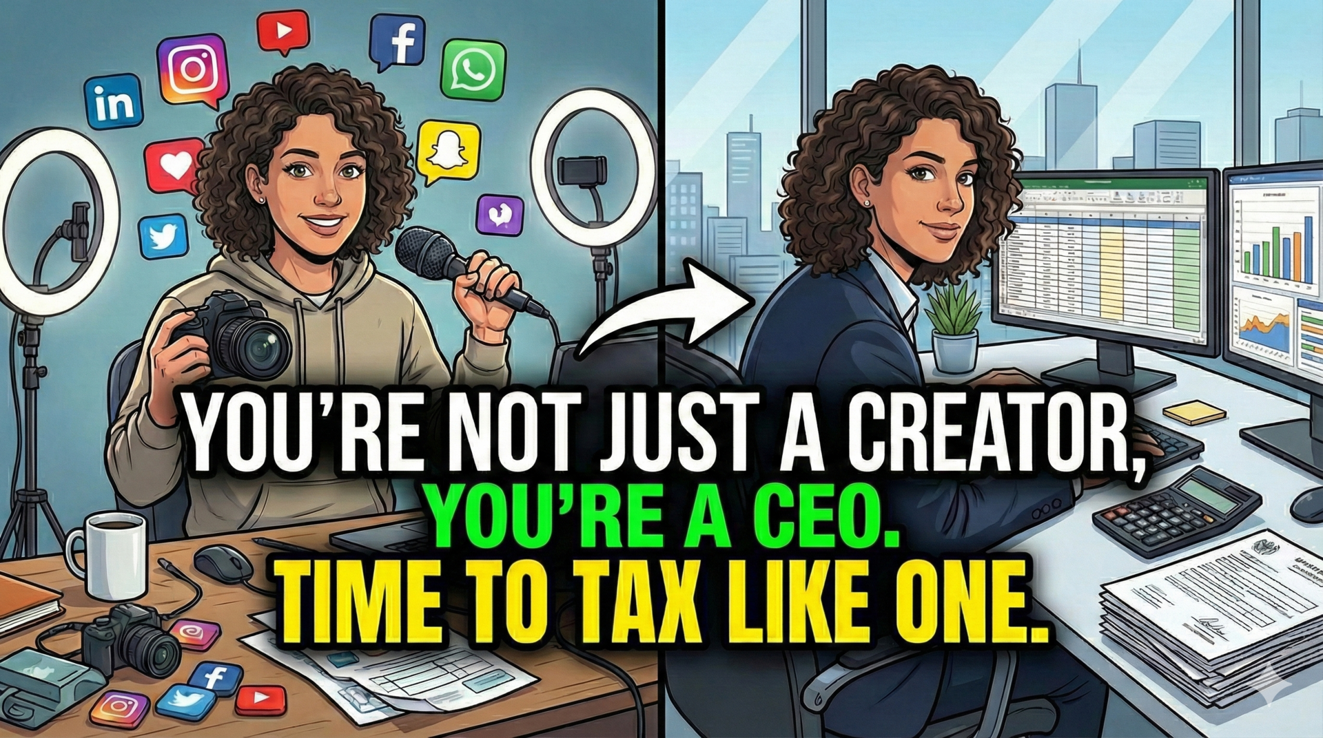 You’re Not Just a Creator, You’re a CEO. Time to Tax Like One.