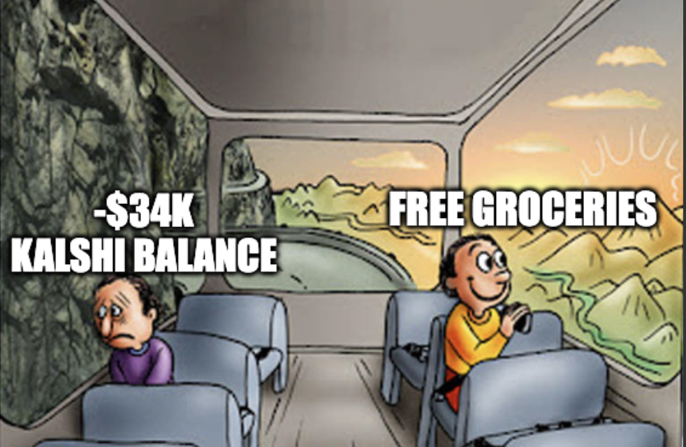 📊 Kalshi vs Polymarket: grocery edition