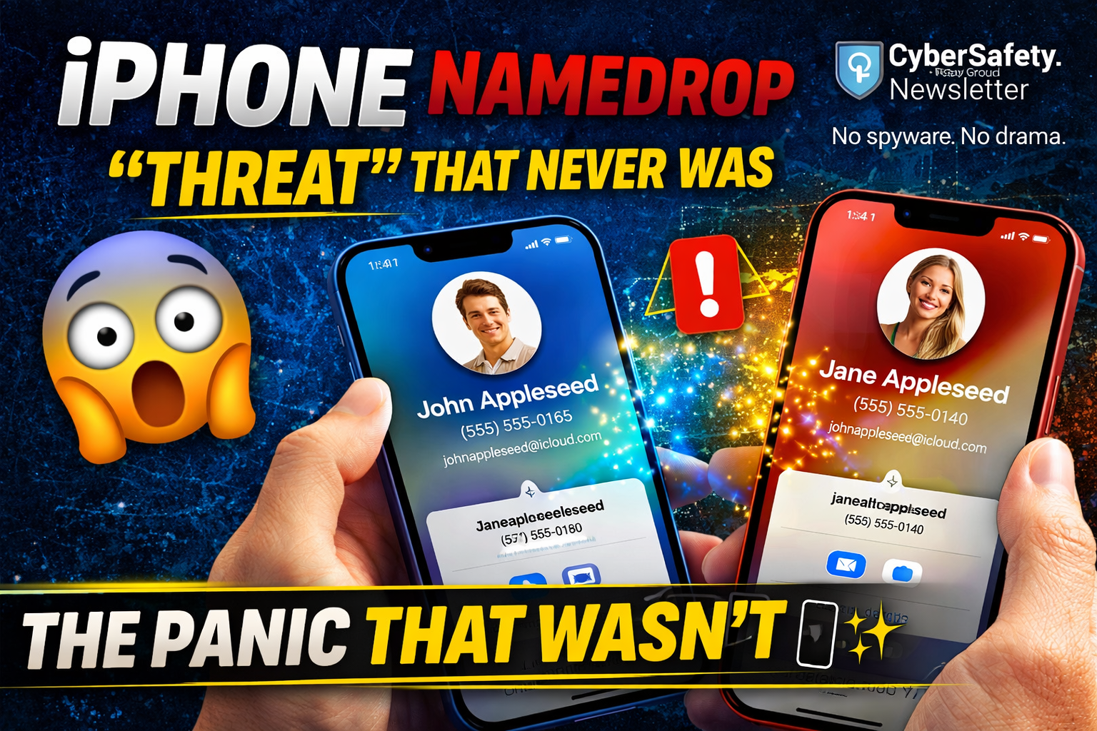 iPhone NameDrop: The Contact Sharing "Threat" That Never Was 📱✨