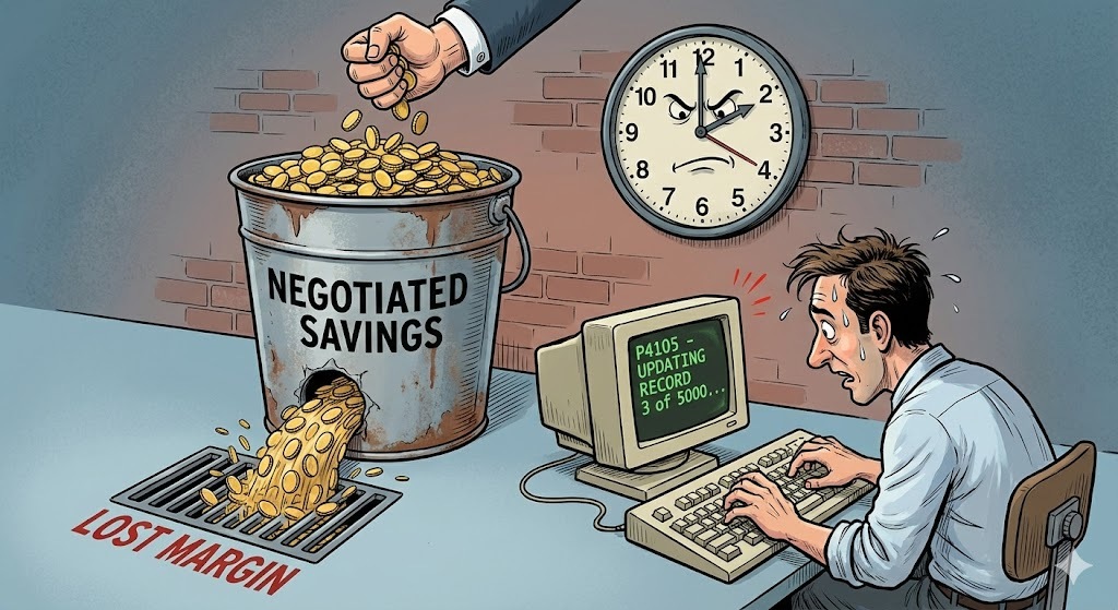 5,000 records vs. 10 fingers