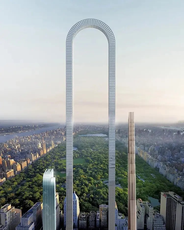 Skyscraper Concept for New York Bends the Mind a Bit