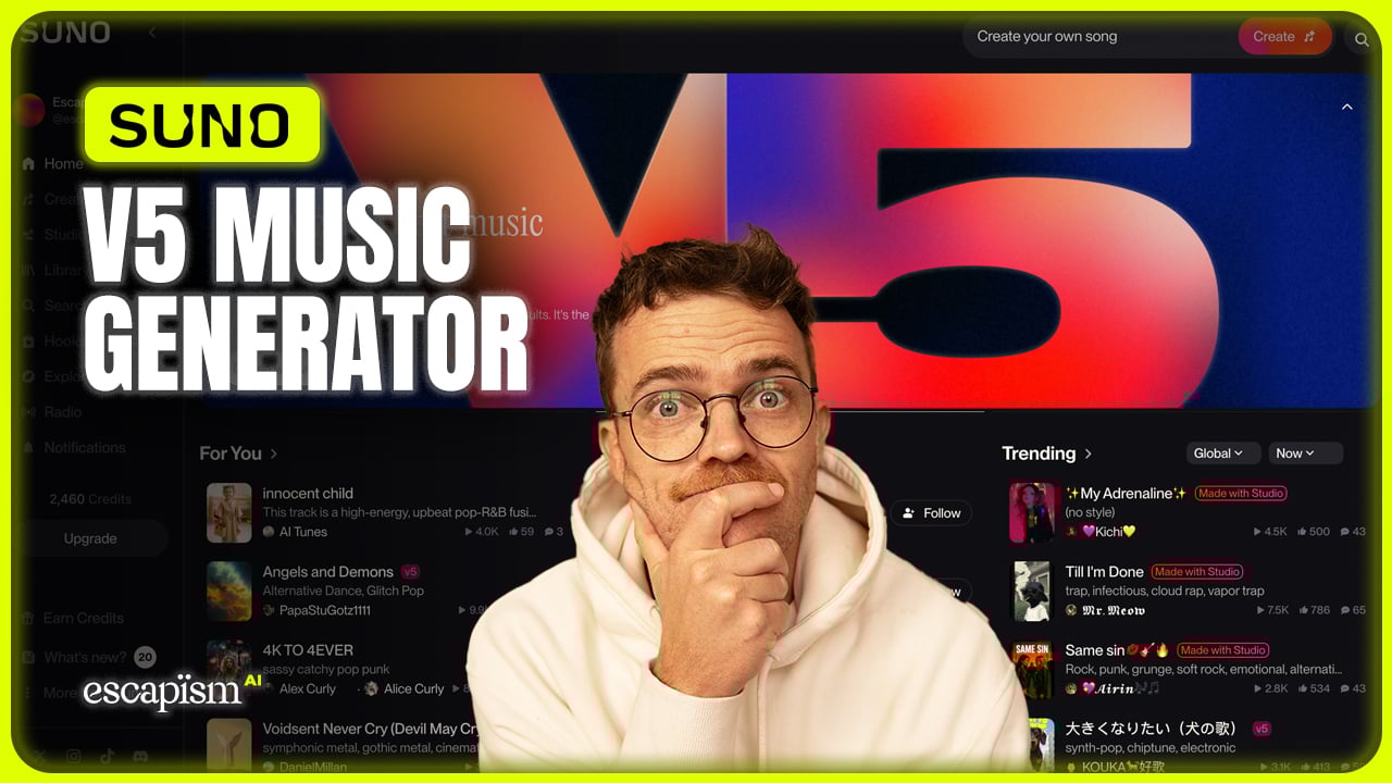 Suno V5: Compose Banging Music Tracks for Creative Work in Minutes