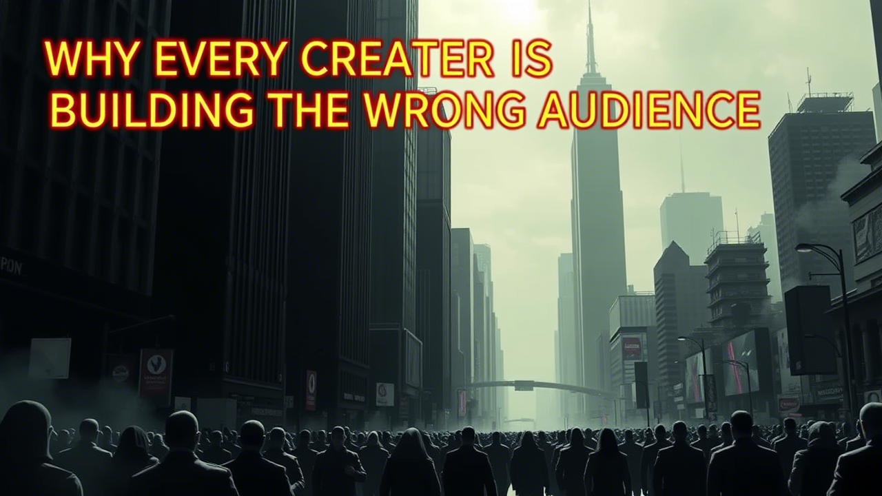 Why Every Creator is Building the Wrong Audience