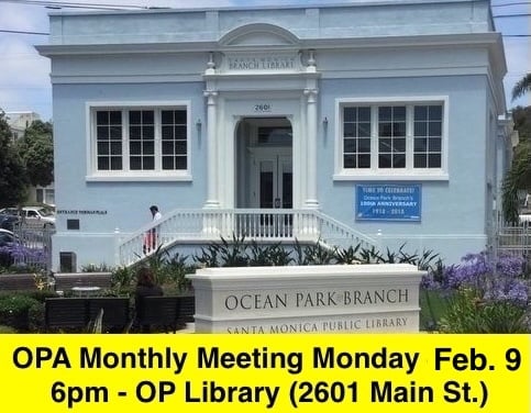 OPA Update 2/5/26: Details for Monday's OPA Meeting, Pump Station 5 Anniversary Party, Super Bowl Events, & Other Things To Do This Weekend