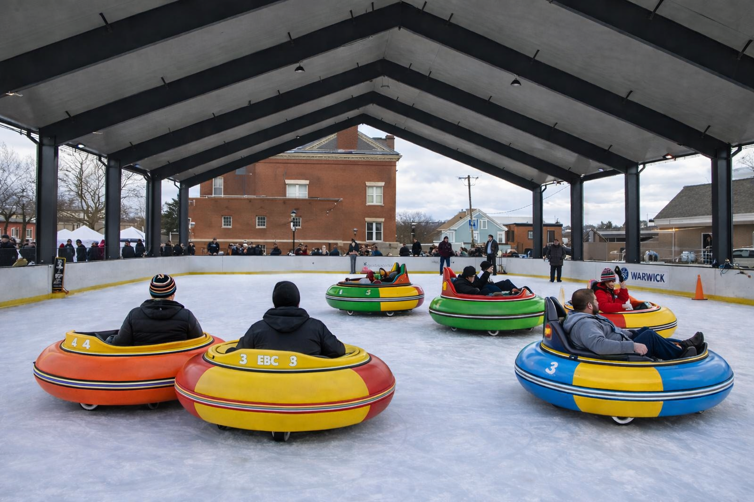 Bumper Cars on Ice, Buried by Snow... Again