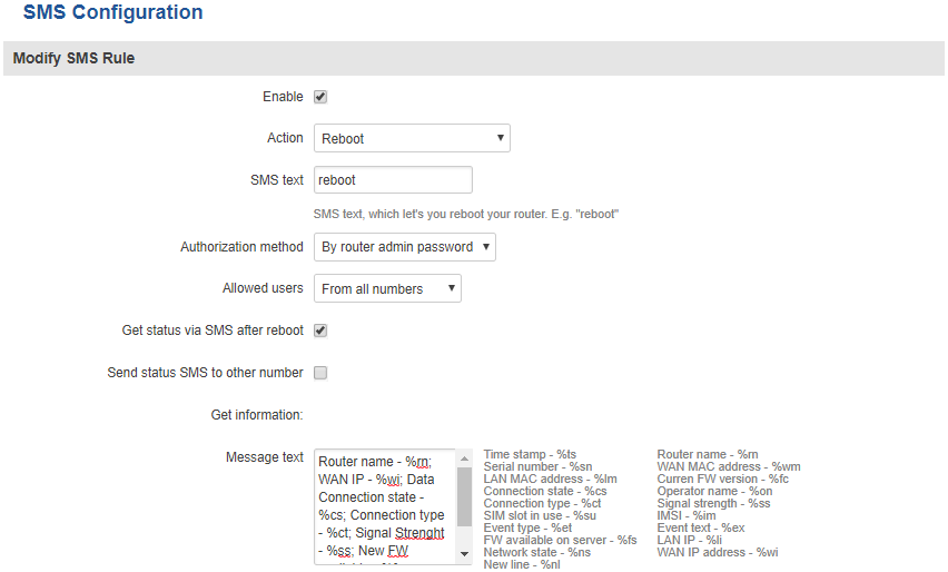 ¿ Cómo controlar mi router Teltonika a través de SMS ?