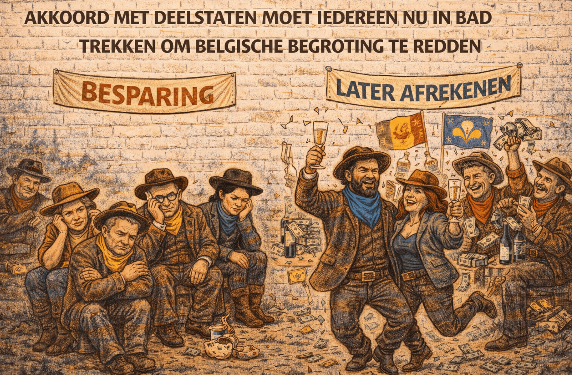 Geen federale mieren meer, en krekels in de deelstaten: nieuw ‘bindend kader’ moet Brussel en Wallonië budgettair in de pas laten lopen, mee met Europa